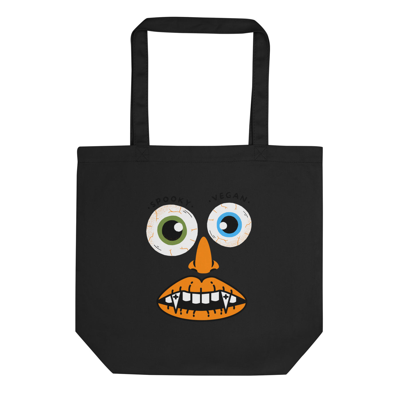 Tote Bag - Spooky Vegan Face!