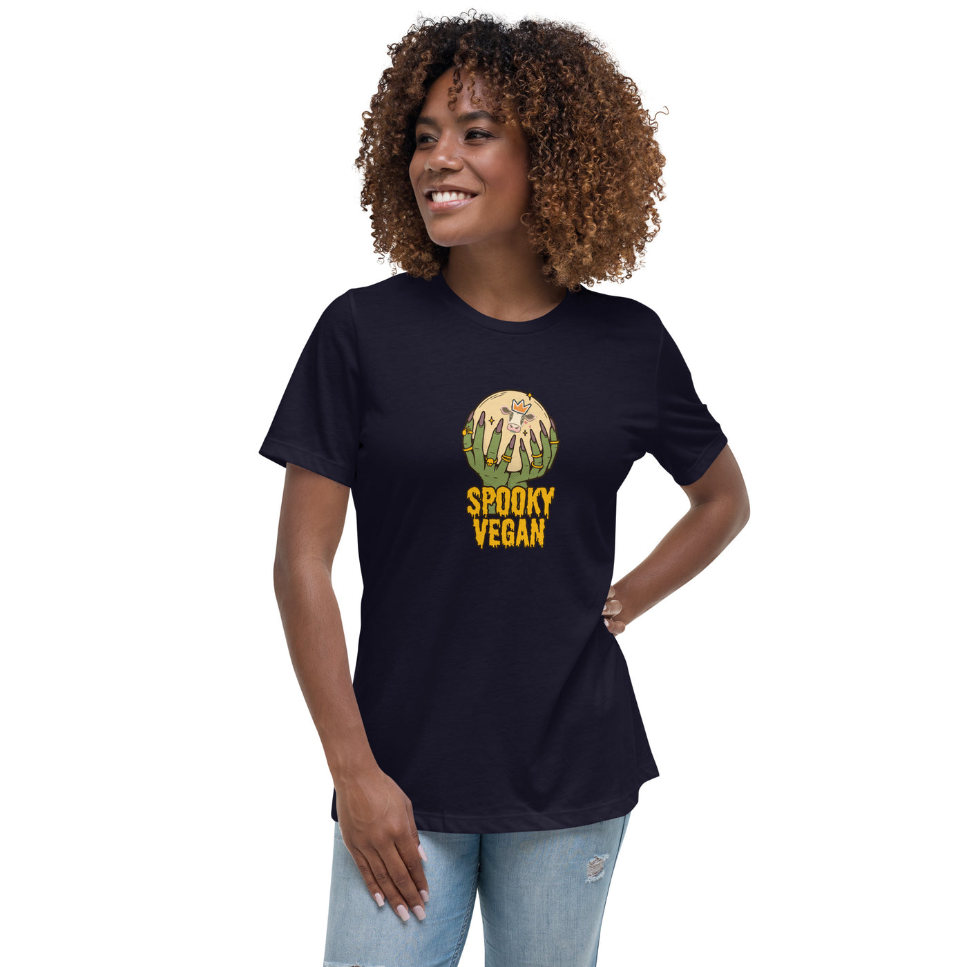 Women's T-Shirt - Spooky Vegan
